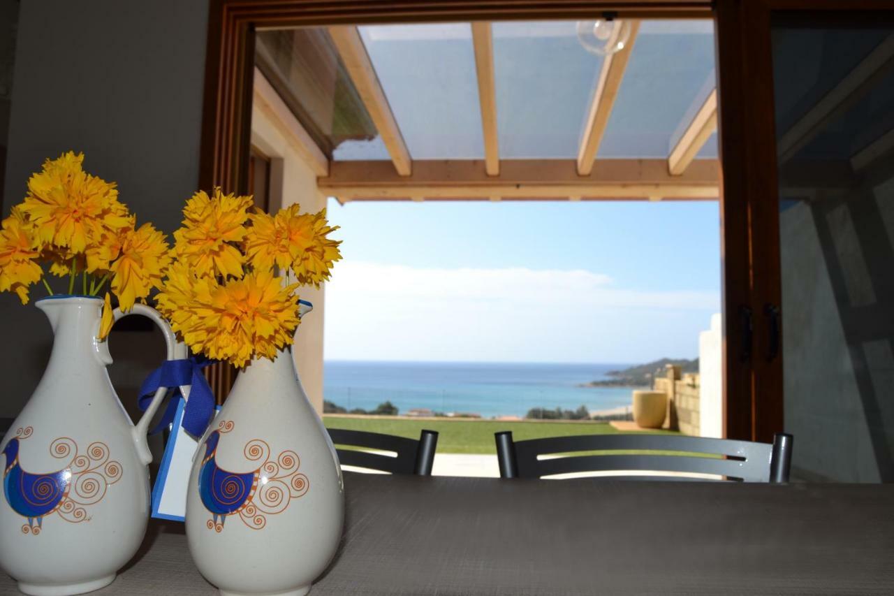 La Costa Est Villa Con Vista Mare In Ogliastra Sardegna Тертения Экстерьер фото